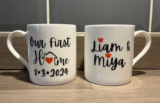 Personalised ceramic / Porcelain mugs