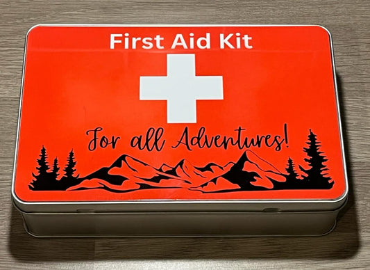 First Aid or Emergency Snack Tin